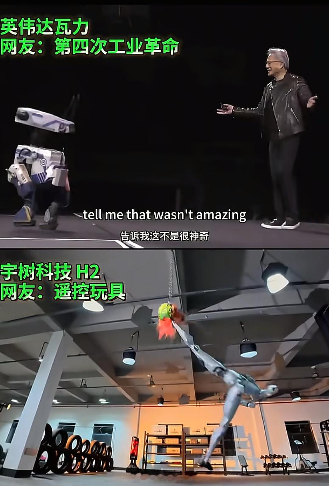 网友：那能一样吗，一个真智能，一个遥控器 