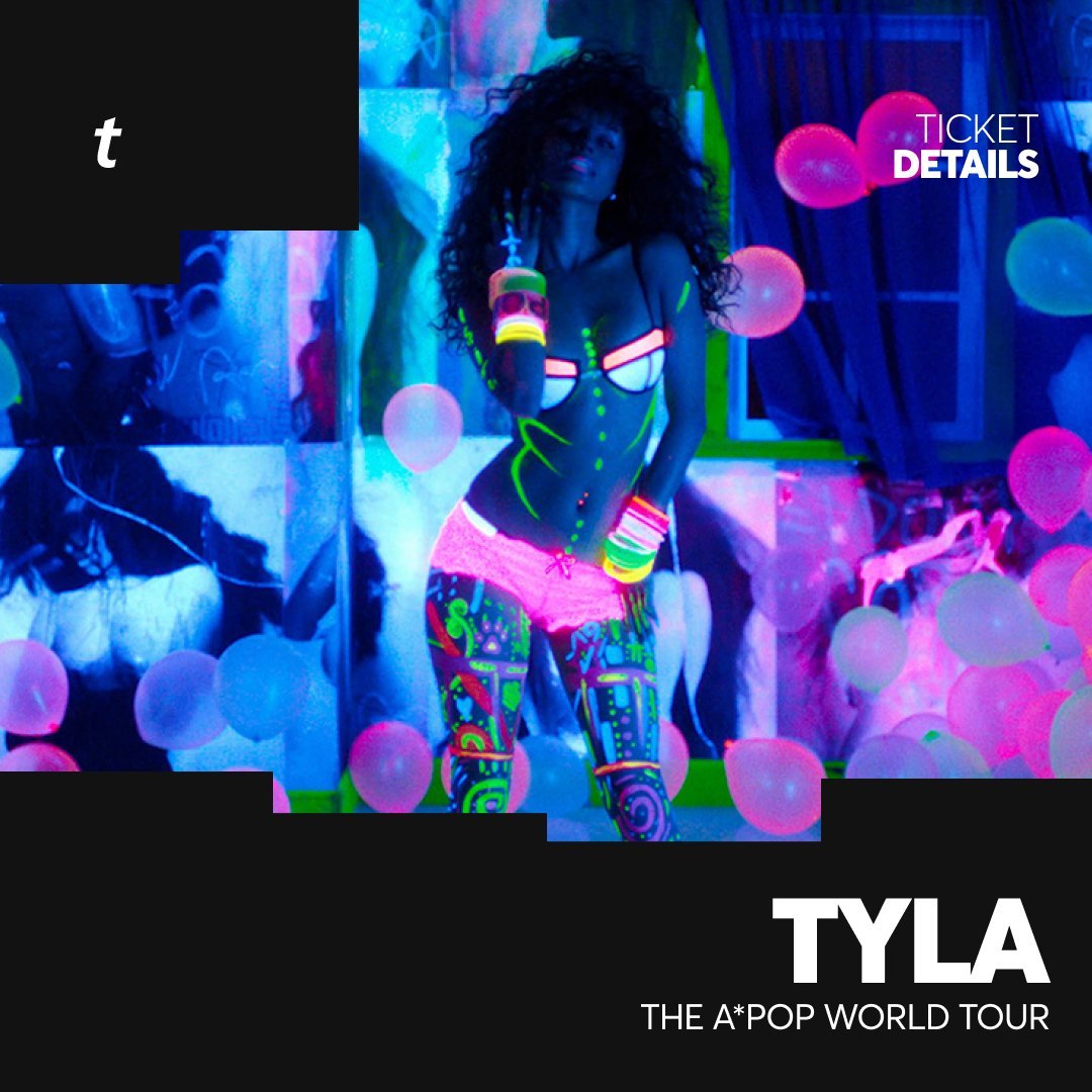 Tyla 最新巡演『A*POP” World Tour』官宣，10月12日法国巴