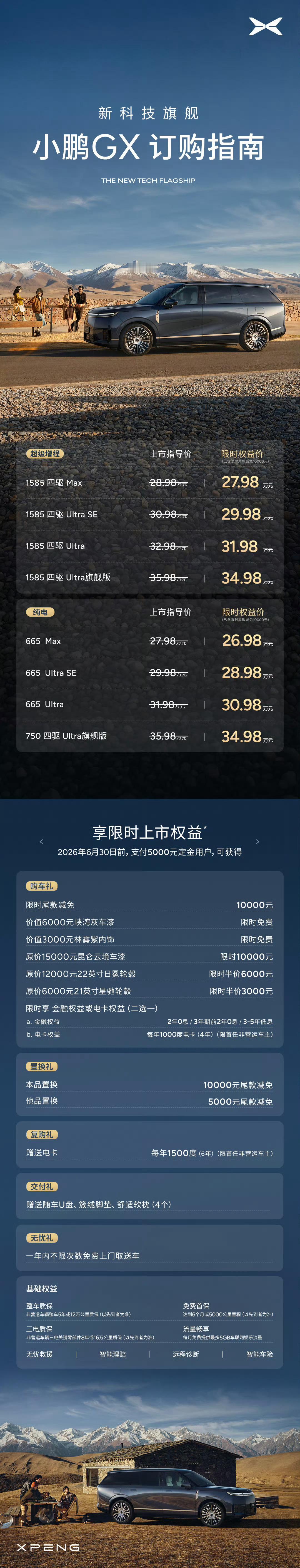 小鹏GX发布会小鹏GX全是科技小鹏GX这车划算啊，满配大SUV，纯电起售价才27