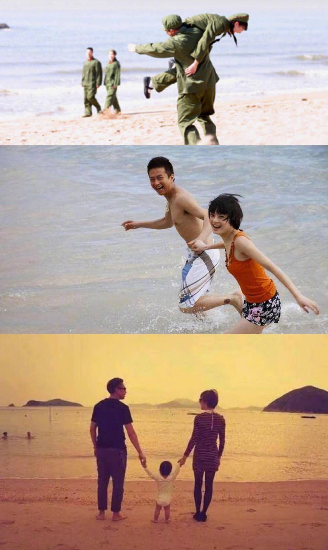 邓超在儿子的颜值里起破坏作用邓超孙俪的基因都很强啊，小花长得像爸爸，等等长得像妈