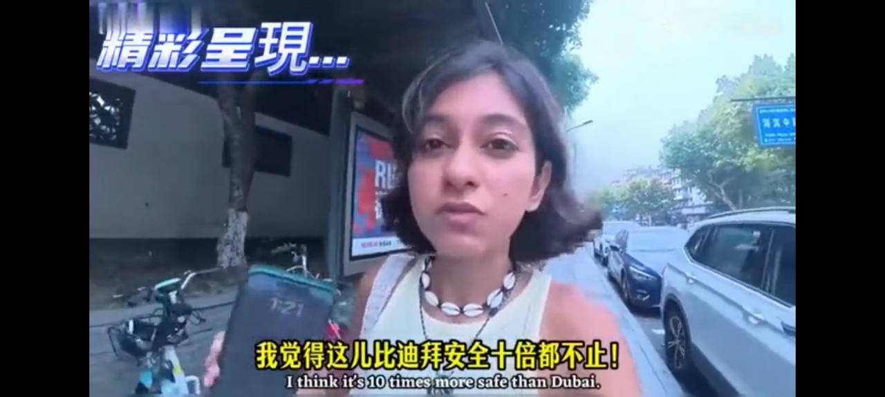 印度再过100年也赶不上中国，包括欧美。
女博主认为一个14亿人口的国家竟然如此