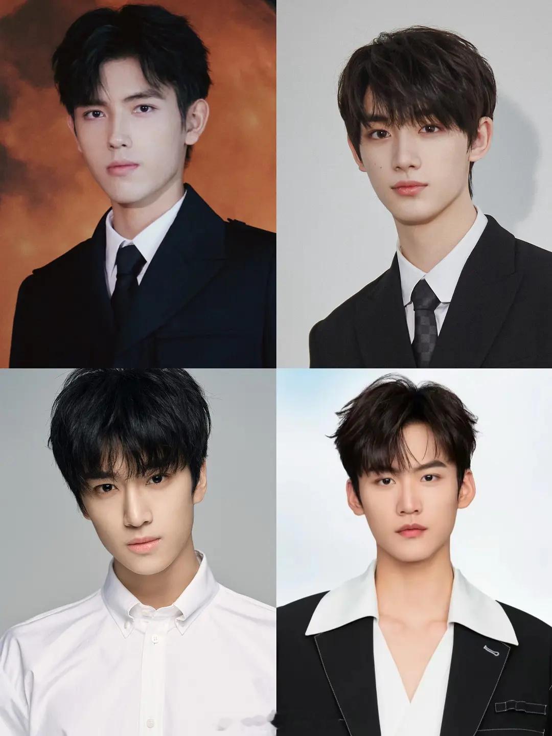 网友做的00🥜四帅：陈飞宇、丁程鑫、张康乐、周柯宇符合你的审美吗？ ​​​