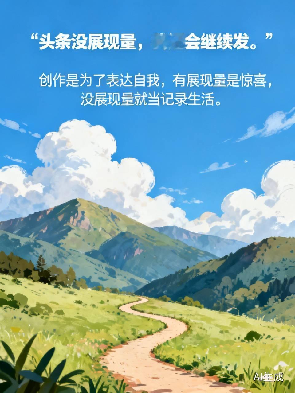 头条没展现量，我还会继续发。

我自己也遇到过展现量低的情况，有次微头条推荐量才
