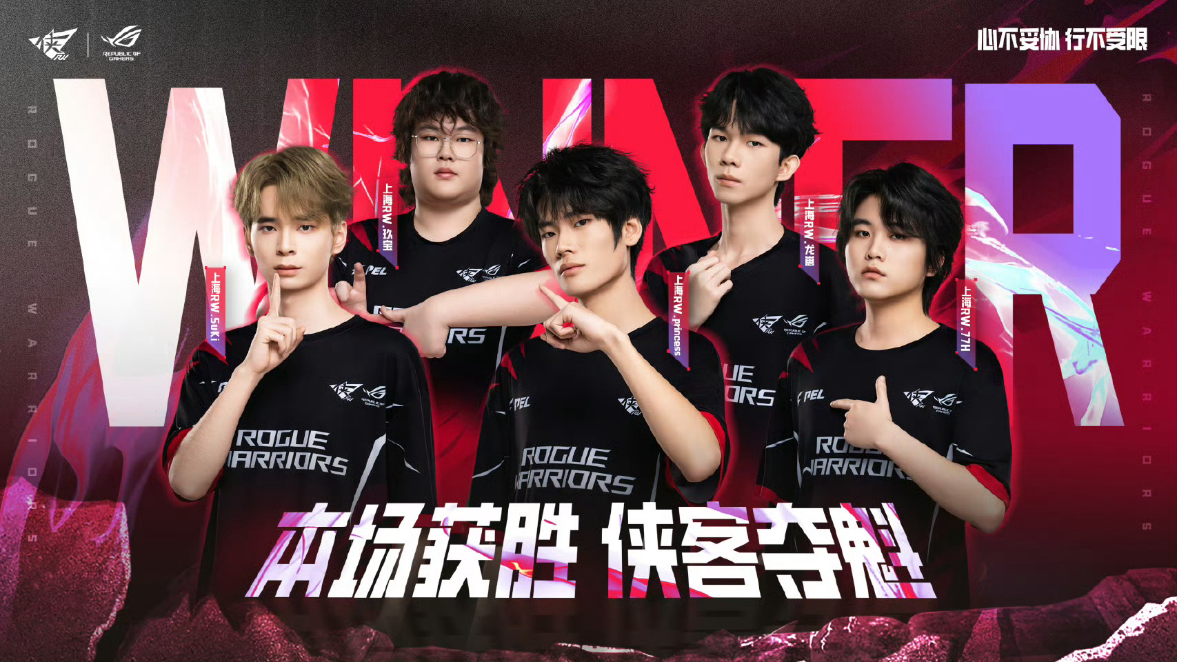 恭喜RW拿下春季赛首场胜利队内士气暴增RW喜迎春季赛开门红和平精英职业联赛