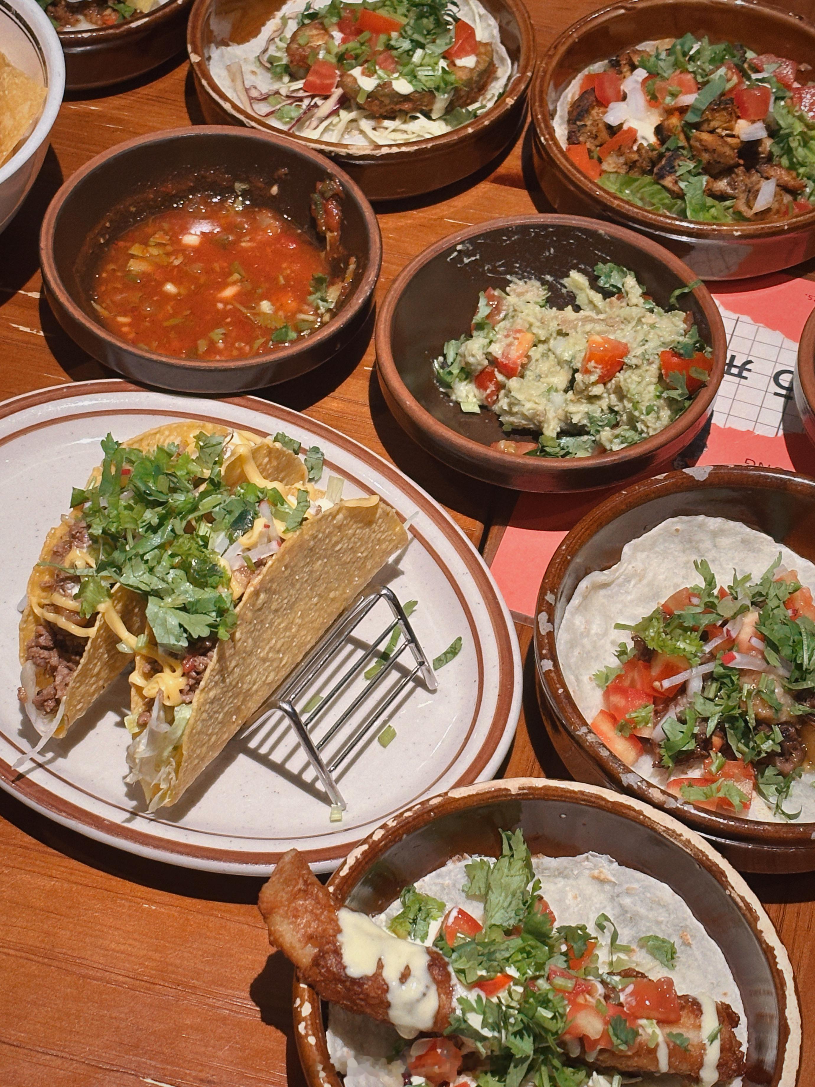 贵阳真的好凉快！！好巴适！！浅浅看一下昨天的Taco Tuesday吧🌮吃了三