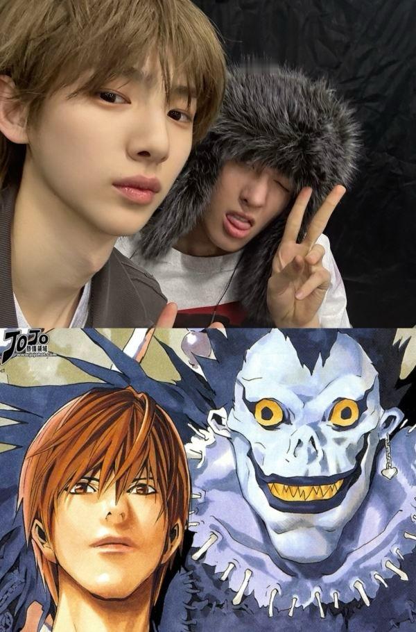 金主训马丁又更新了夜神月&路克 