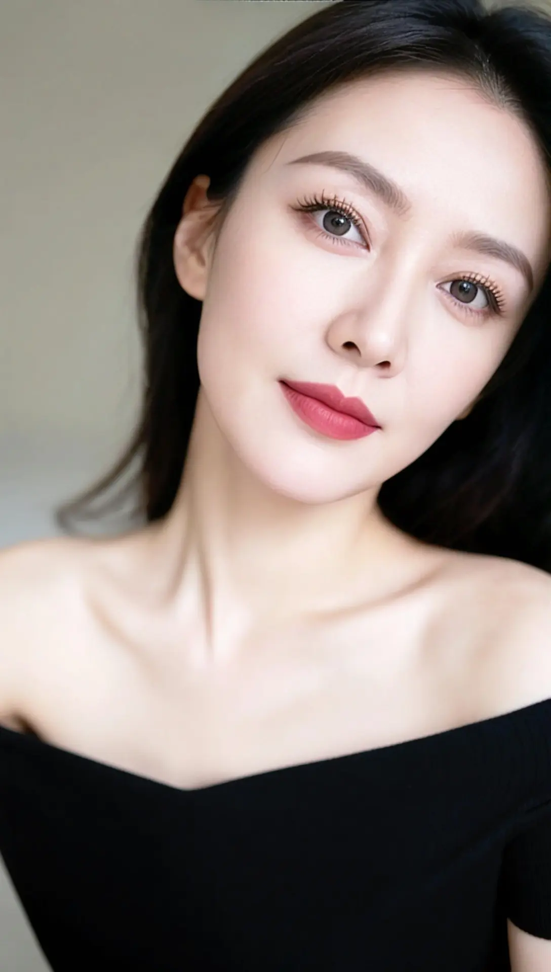 ai创作 清透人像照