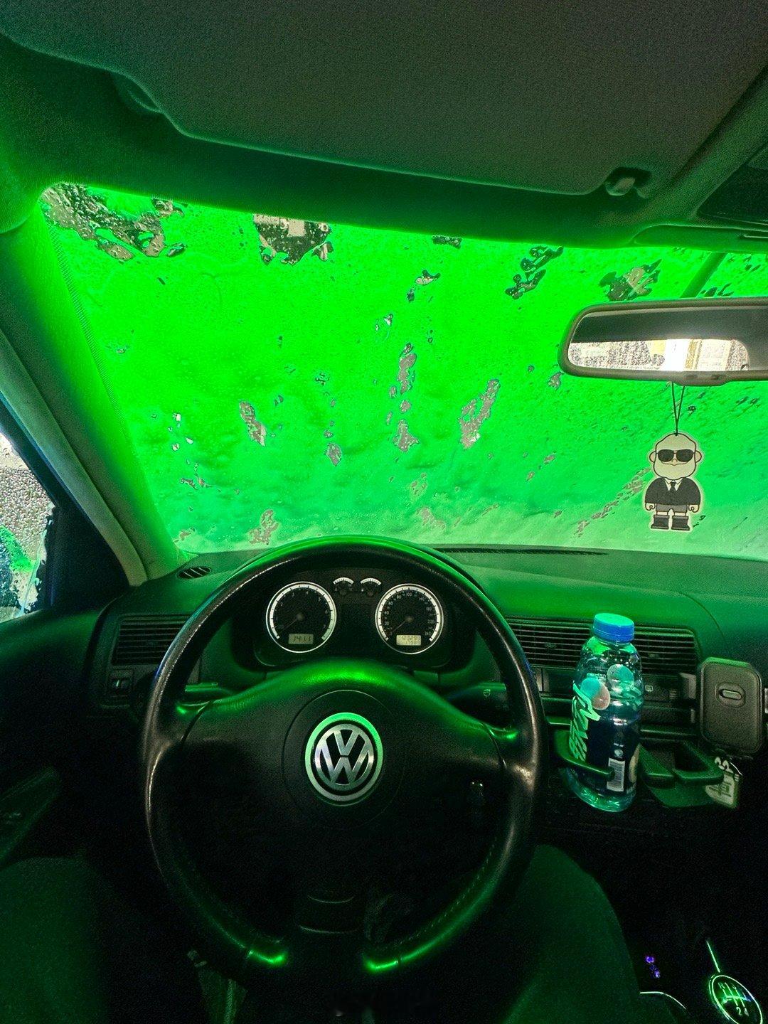 这车洗得很阴间