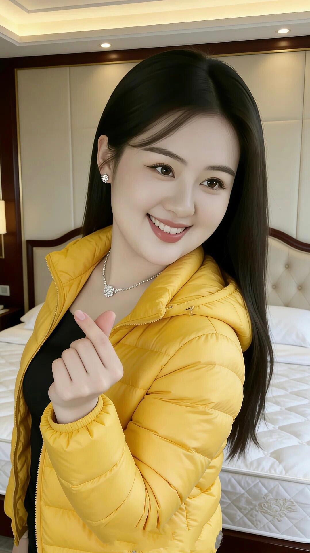 冬日暖阳下，元气满满的美少女🌞💛✨