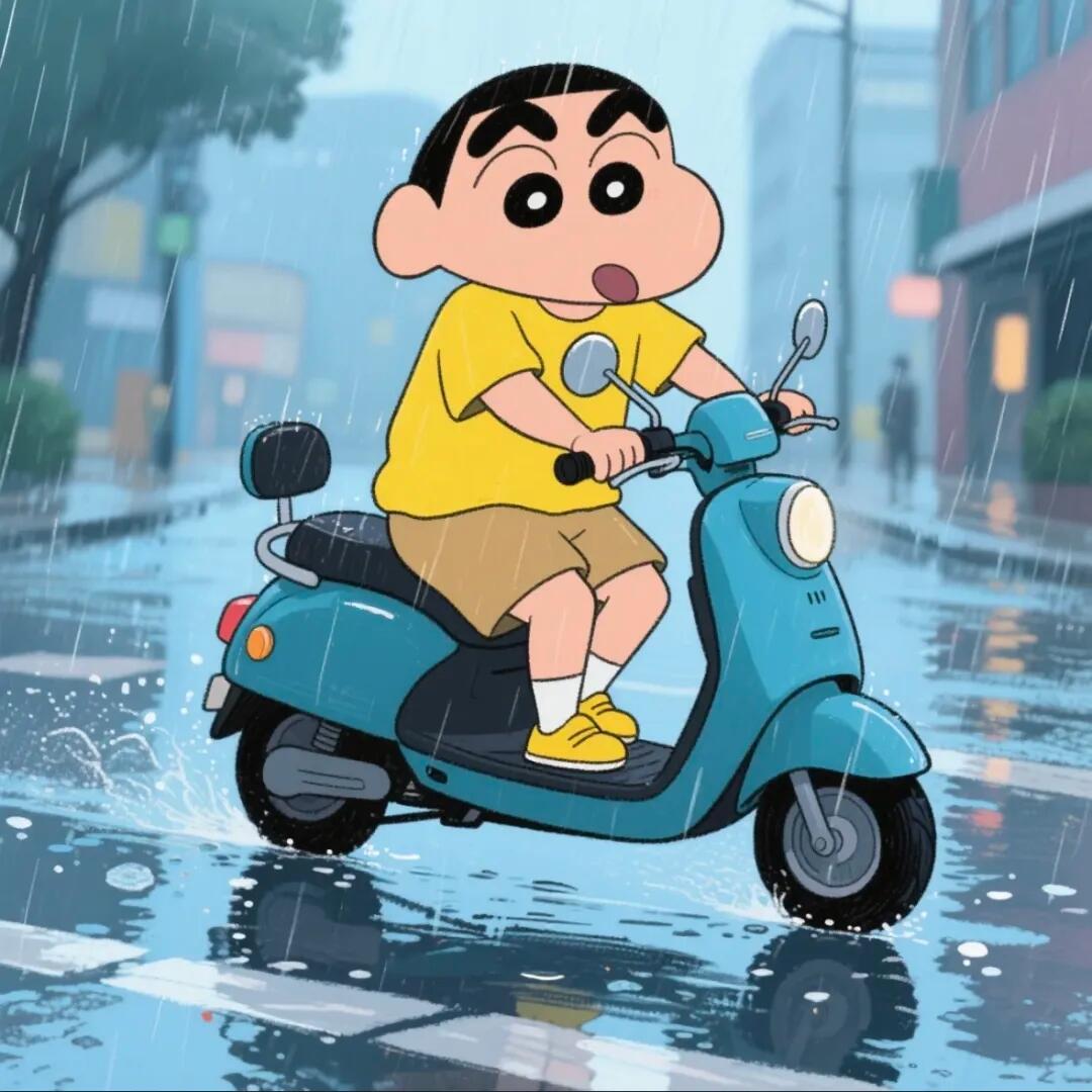 侠缘立牌在深圳穿上雨衣了深圳多雨时节街头氛围感拉满，侠缘立牌喜提专属橙色防雨外套