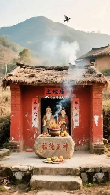 我奶奶说了，遇到土地公土地婆一定要许愿，真的很灵的 