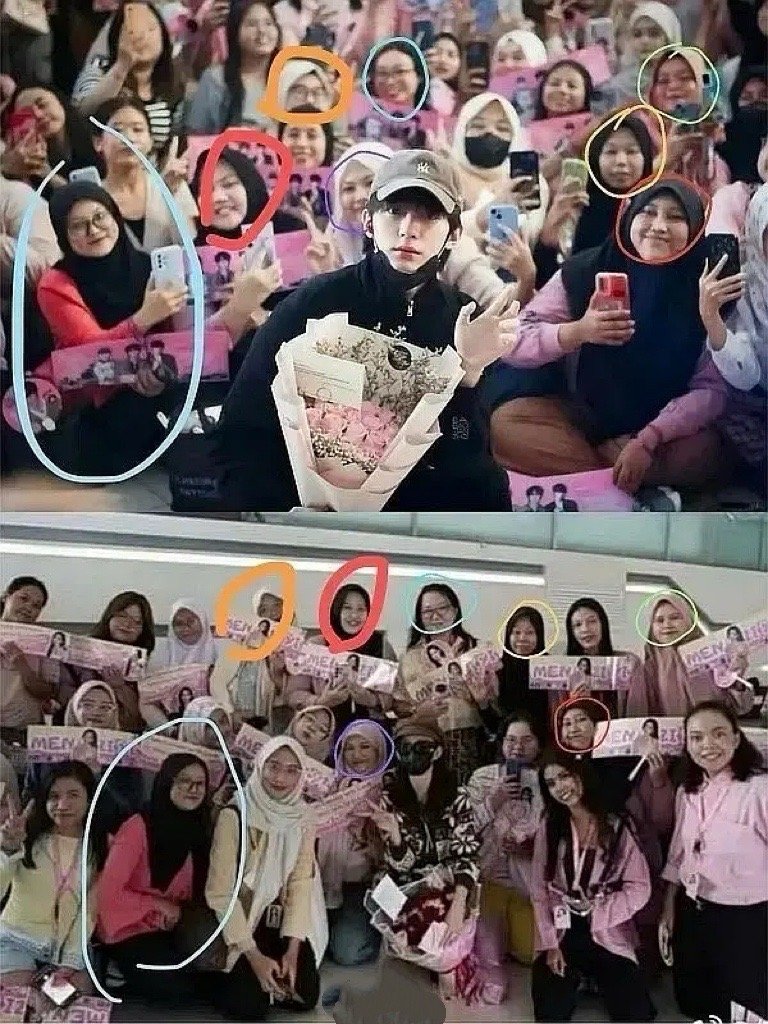 孟子义跟周翊然共用一批印尼粉丝吗，这啥情况