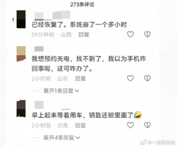 比亚迪客服回应APP疑似崩溃 好好解决问题吧，杜绝这类问题再次发生。这个事件的影
