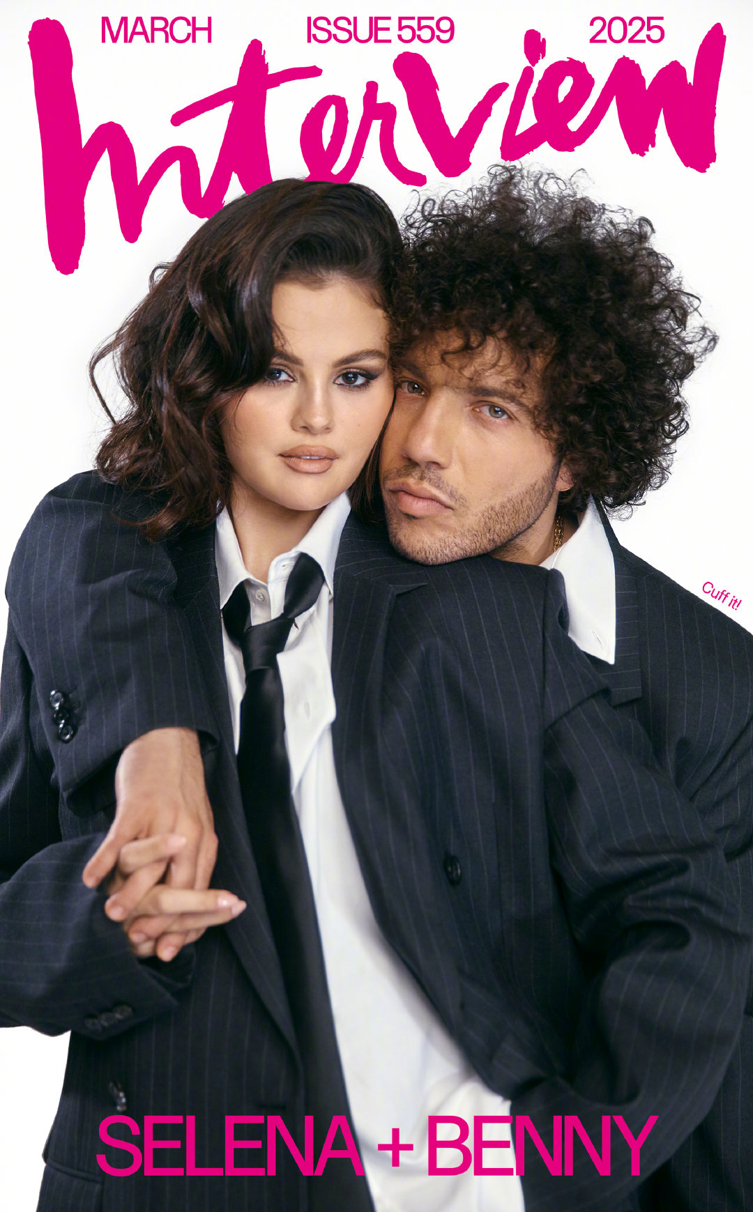 赛琳娜·戈麦斯&未婚夫Benny Blanco，《Interview》杂志新写真