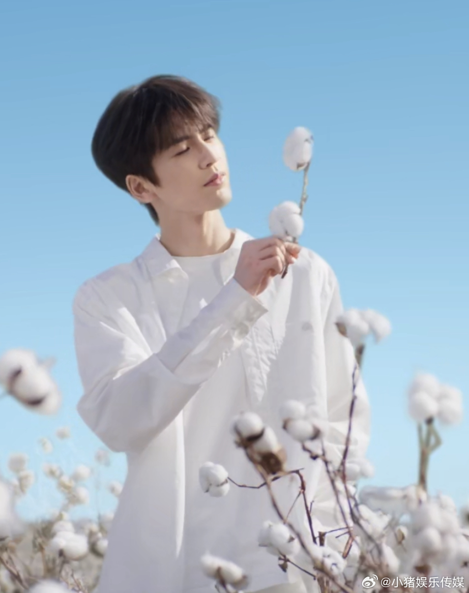 张凌赫的舒适OOTD张凌赫的全棉舒适学张凌赫代言全棉时代家居休闲服饰 温柔的气质