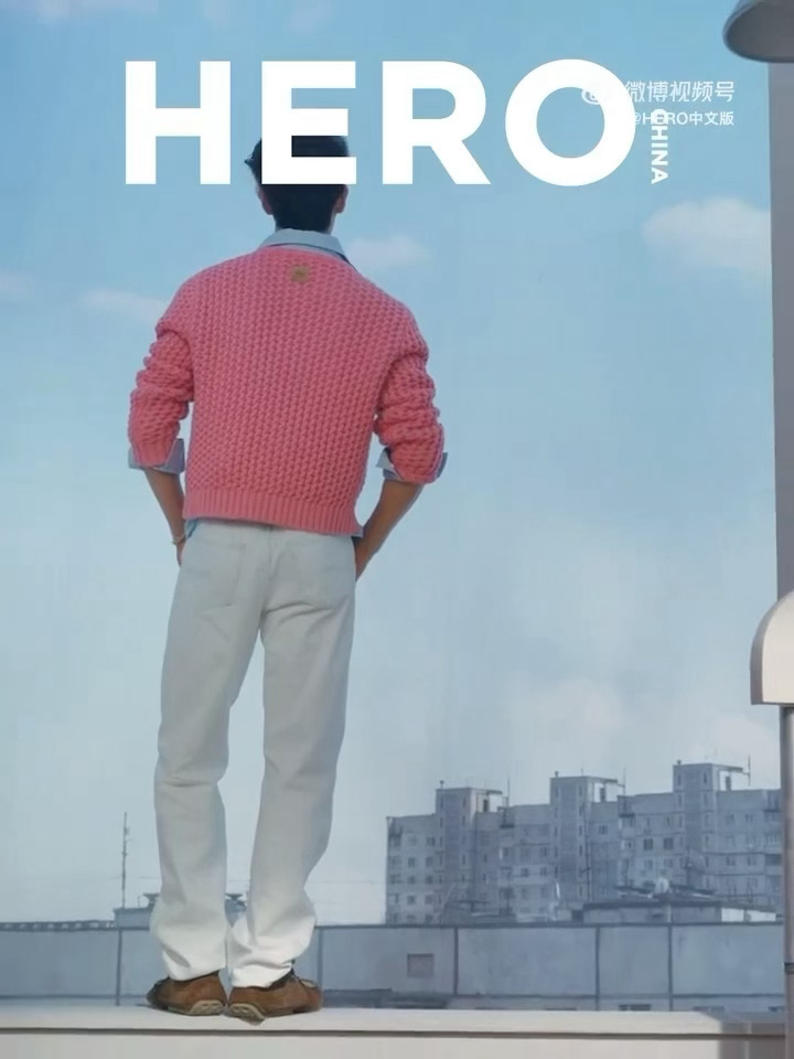 李昀锐｜HERO中文版十月刊封面人物期待Dior品牌大使李昀锐演绎《HERO》中