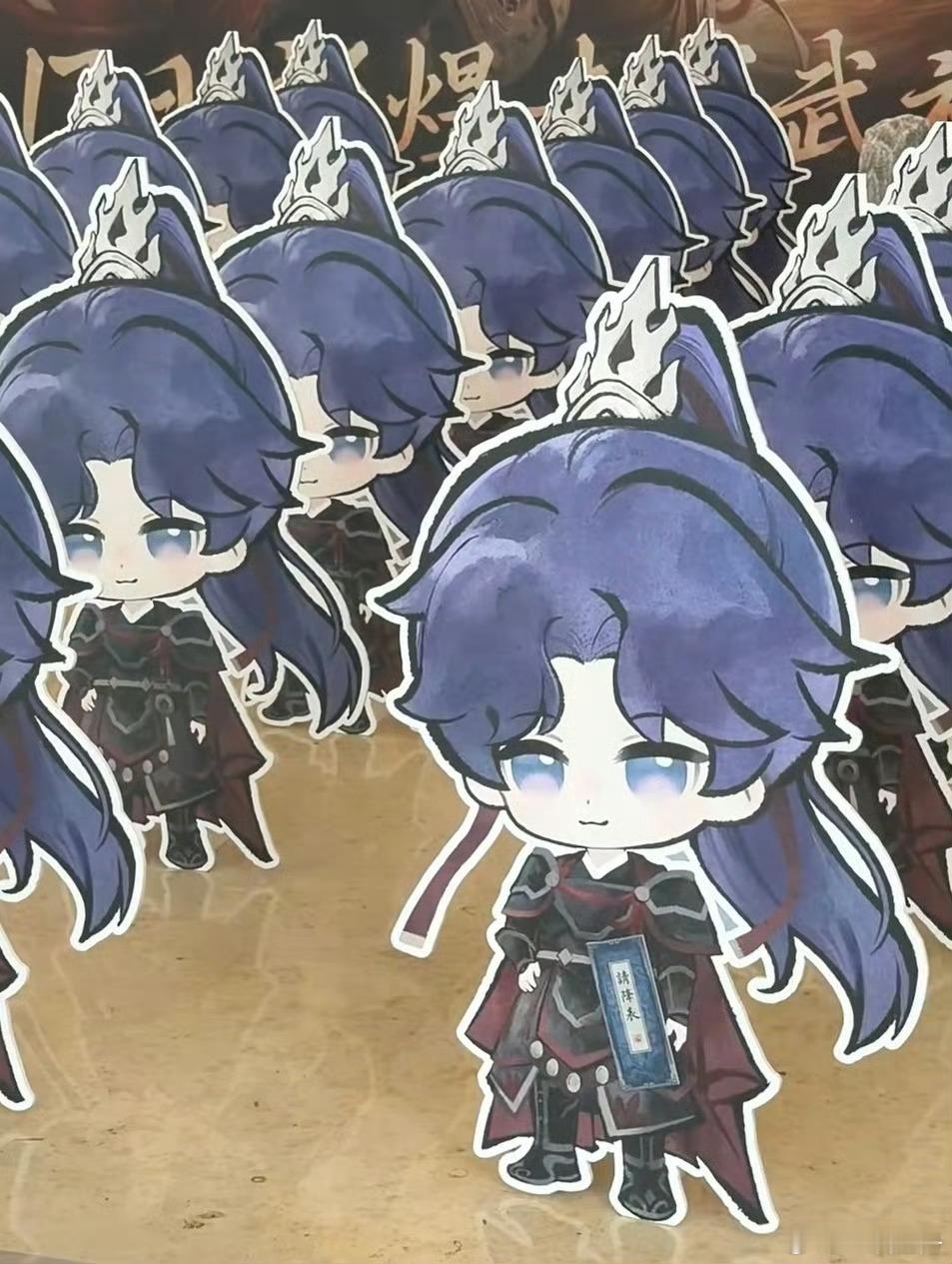 叠纸能不能送我一个，这小武神咋这萌🥺 
