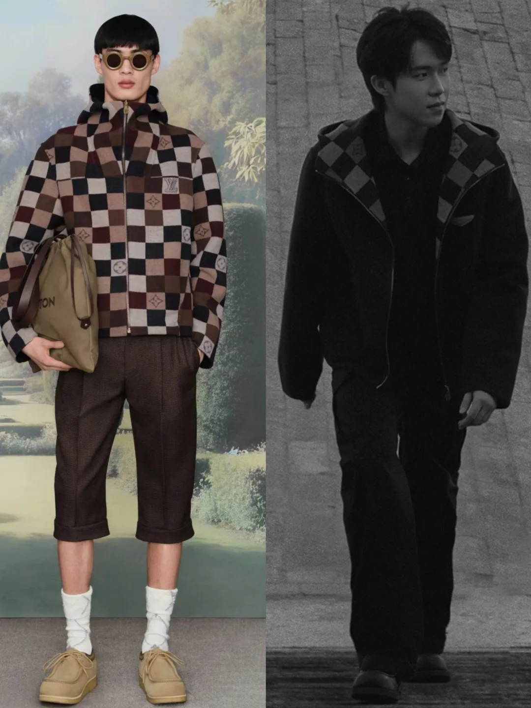 王楚钦《时装男士》封面，走进故宫！