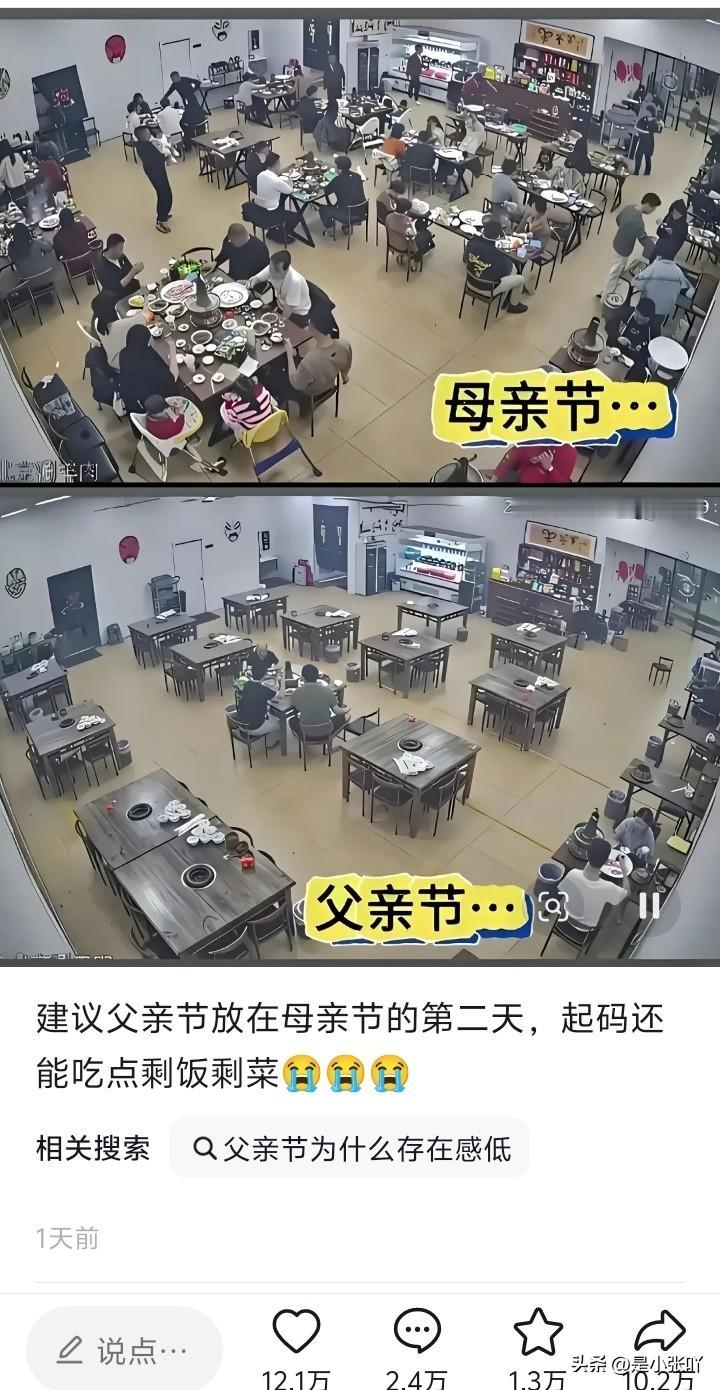每次看到这种图片
都不得不感叹，社会真是给男性太多责任。男人也应该对自己好一点，
