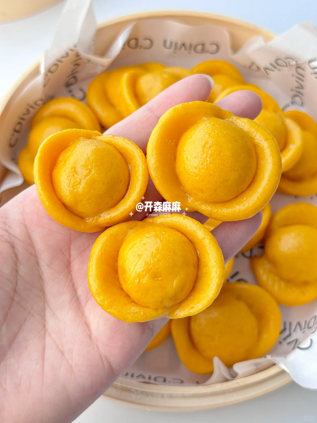 金灿灿的金元宝南瓜馒头🔥做法简单一次发酵