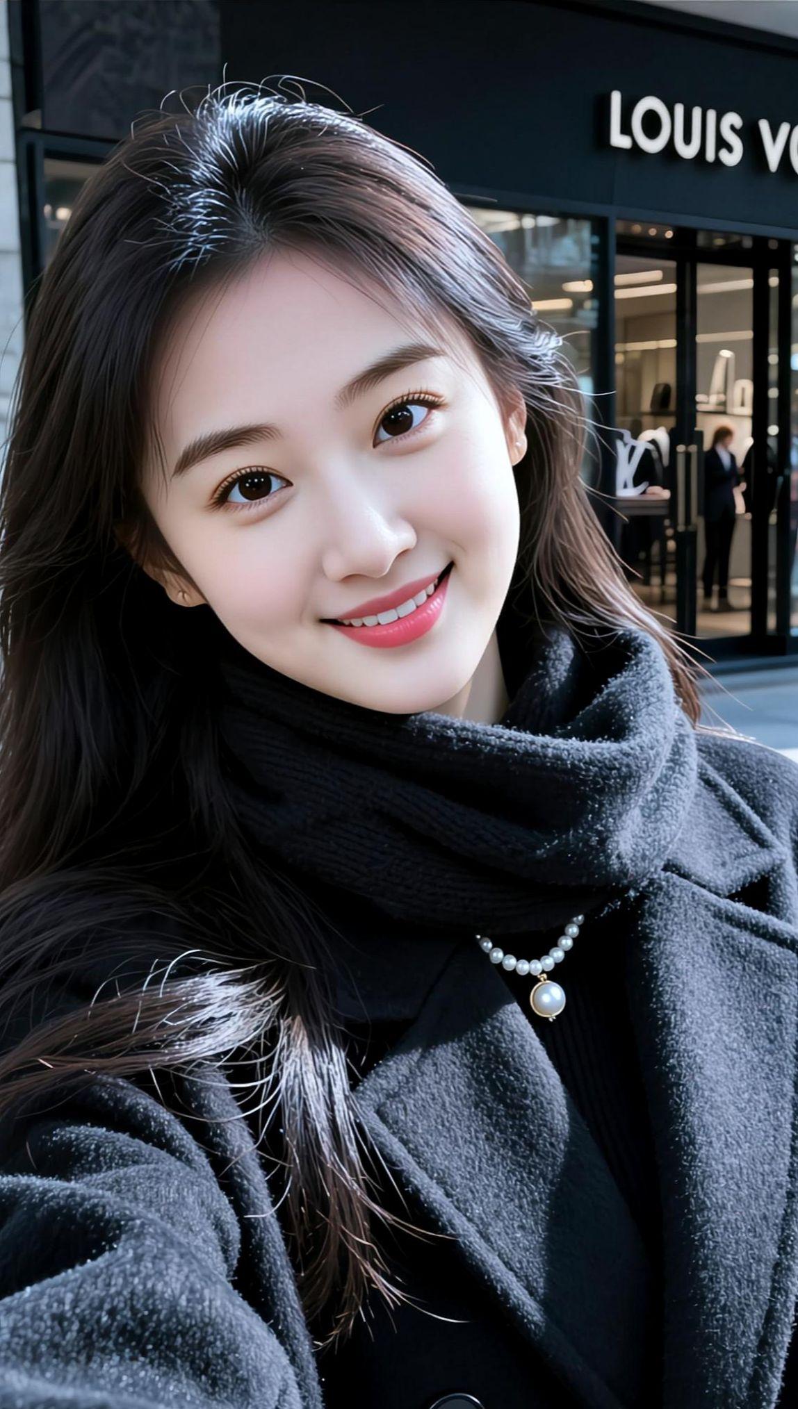 抖音ai创作 高颜值美女