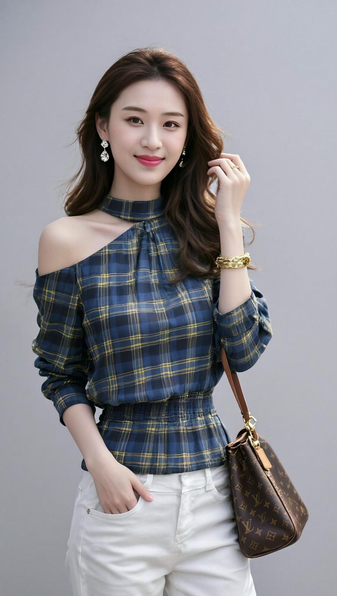 这格子衬衫有点东西，穿上它我就是“复古时尚的搬运工”。别人是“青春没有售价”，我