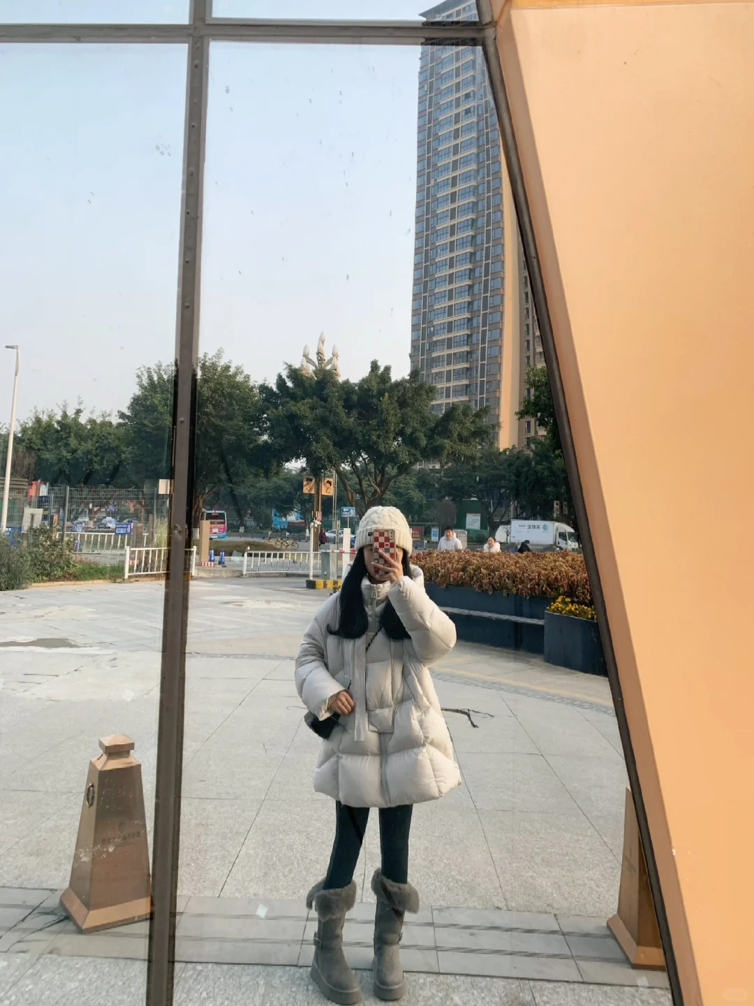 身高154的我买到一件版型刚好的羽绒服