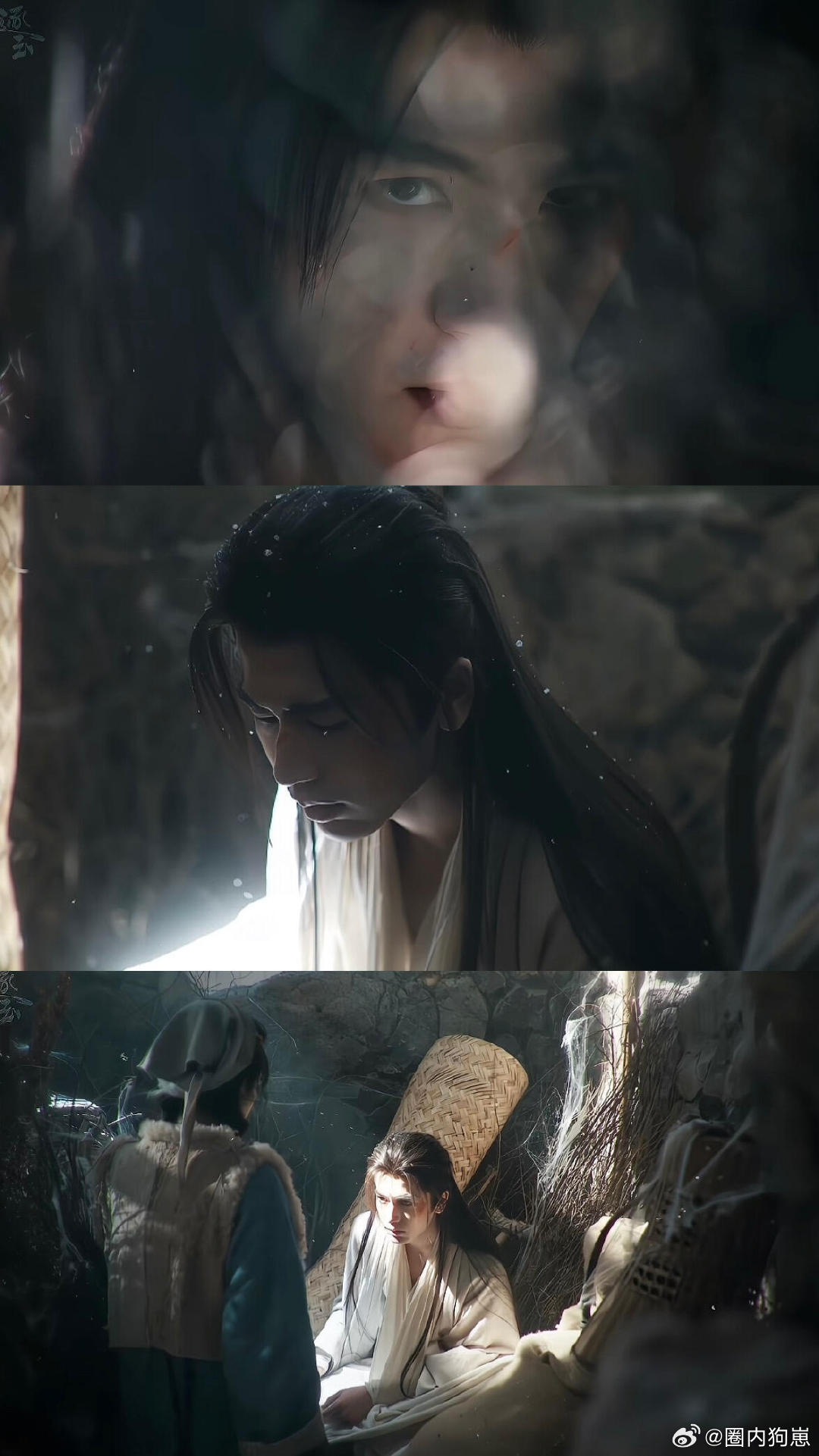 逐玉 猪圈出神图 曾庆杰导演是真的会拍，猪圈都能拍出破碎美感，张凌赫这颜值真的怎