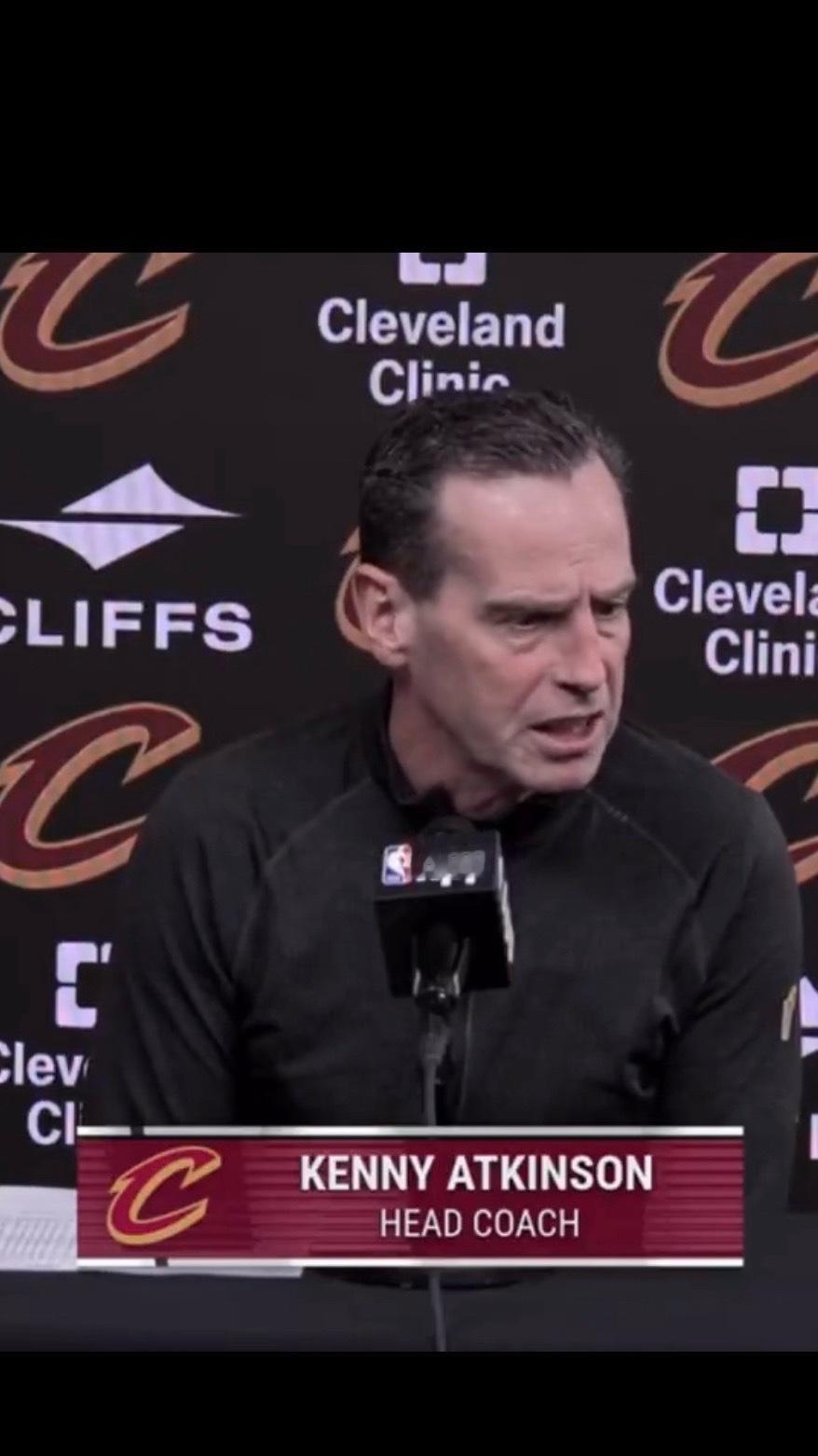 阿泰金森谈到比赛最后阶段：“第四节--防守端表现稍好一些，能稍微限制住他们。我们