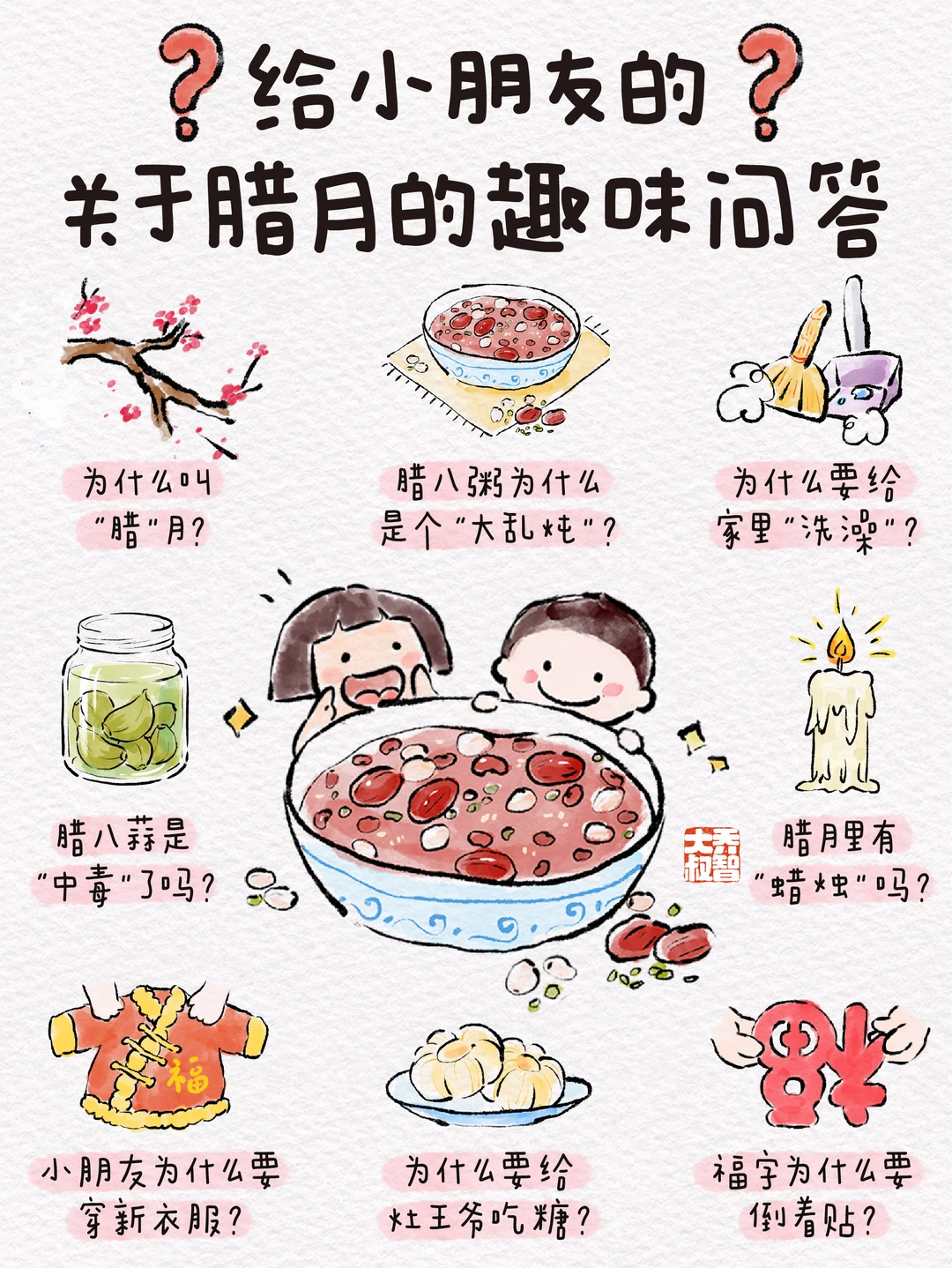 腊月到，年味近丨给小朋友的腊月趣味问答