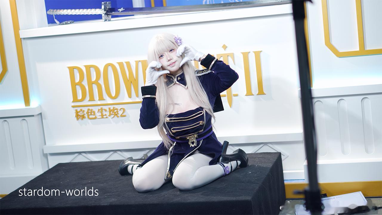 cosplay棕色尘埃2广州漫展 棕色尘埃2 小公主布莱德 cos Haru 2