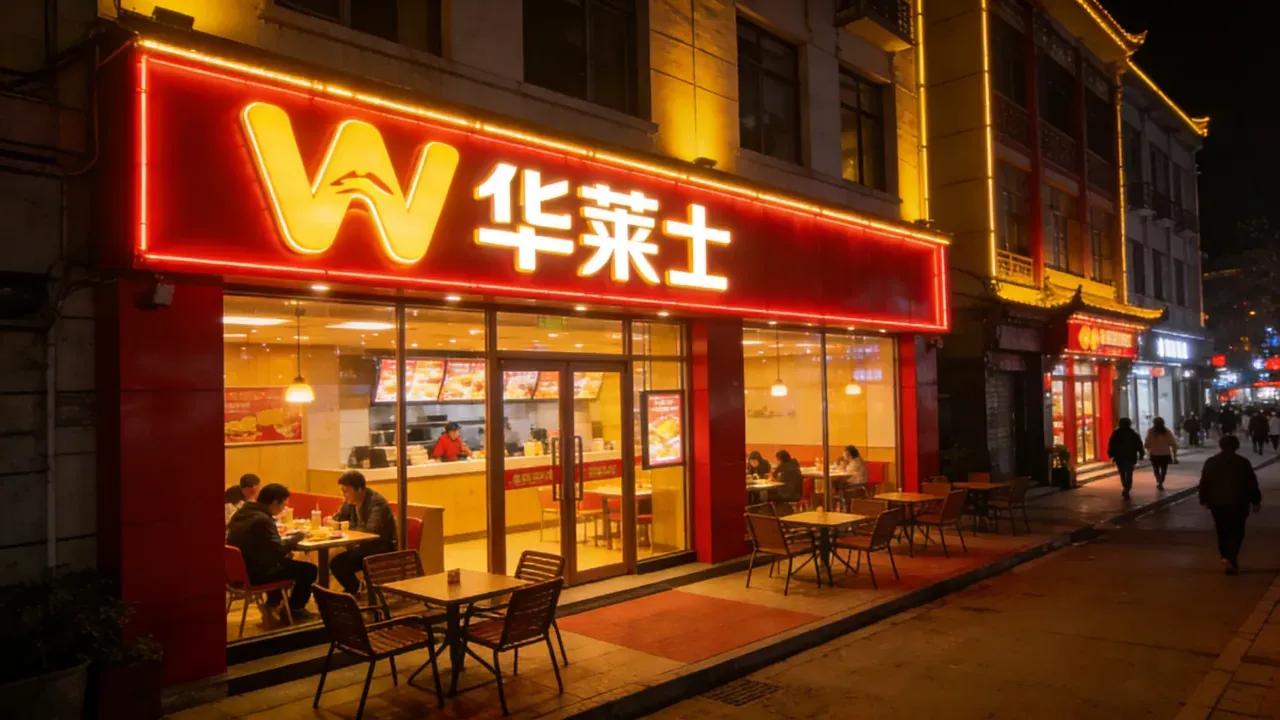 2019年华莱士的新logo一出来，同行麦当劳懵了：你这是在模仿我吗？你这个W倒