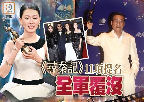 【On.cc】梁家輝5度金像稱帝　廖子妤一擊即中封后藝人梁家輝、廖子妤大熱封金像