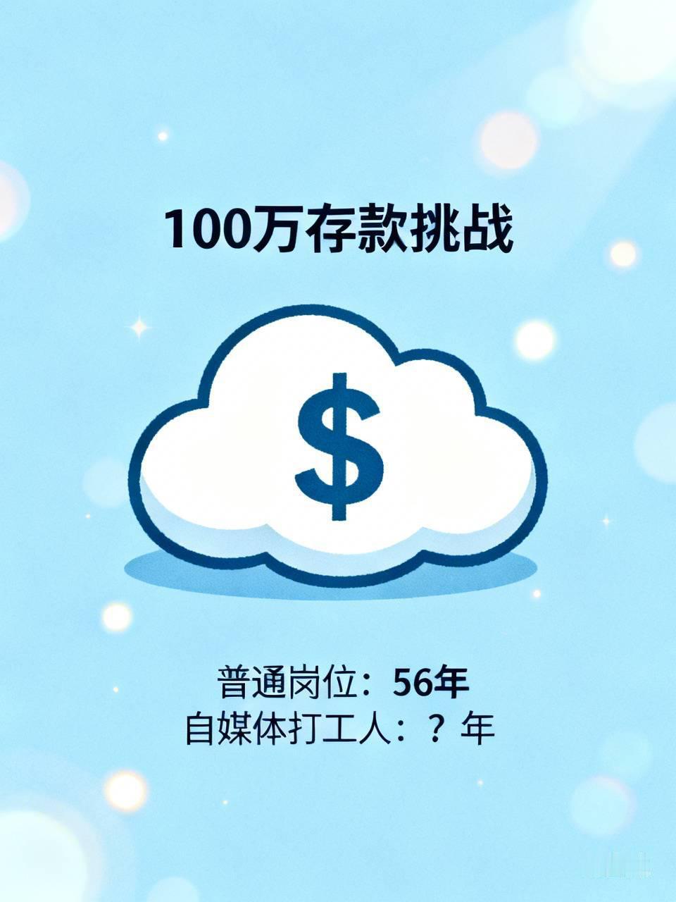 只靠打工攒下100万，对多数人来说太难了。国内普通岗位月薪大多在3000 - 6