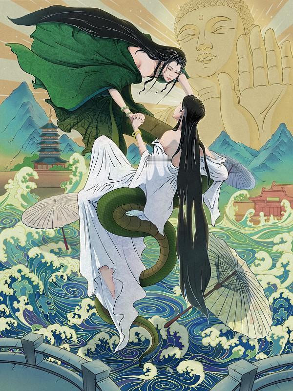 十大民间传说
④白蛇传
       白蛇传真的是刻进国人DNA里的民间传说，作