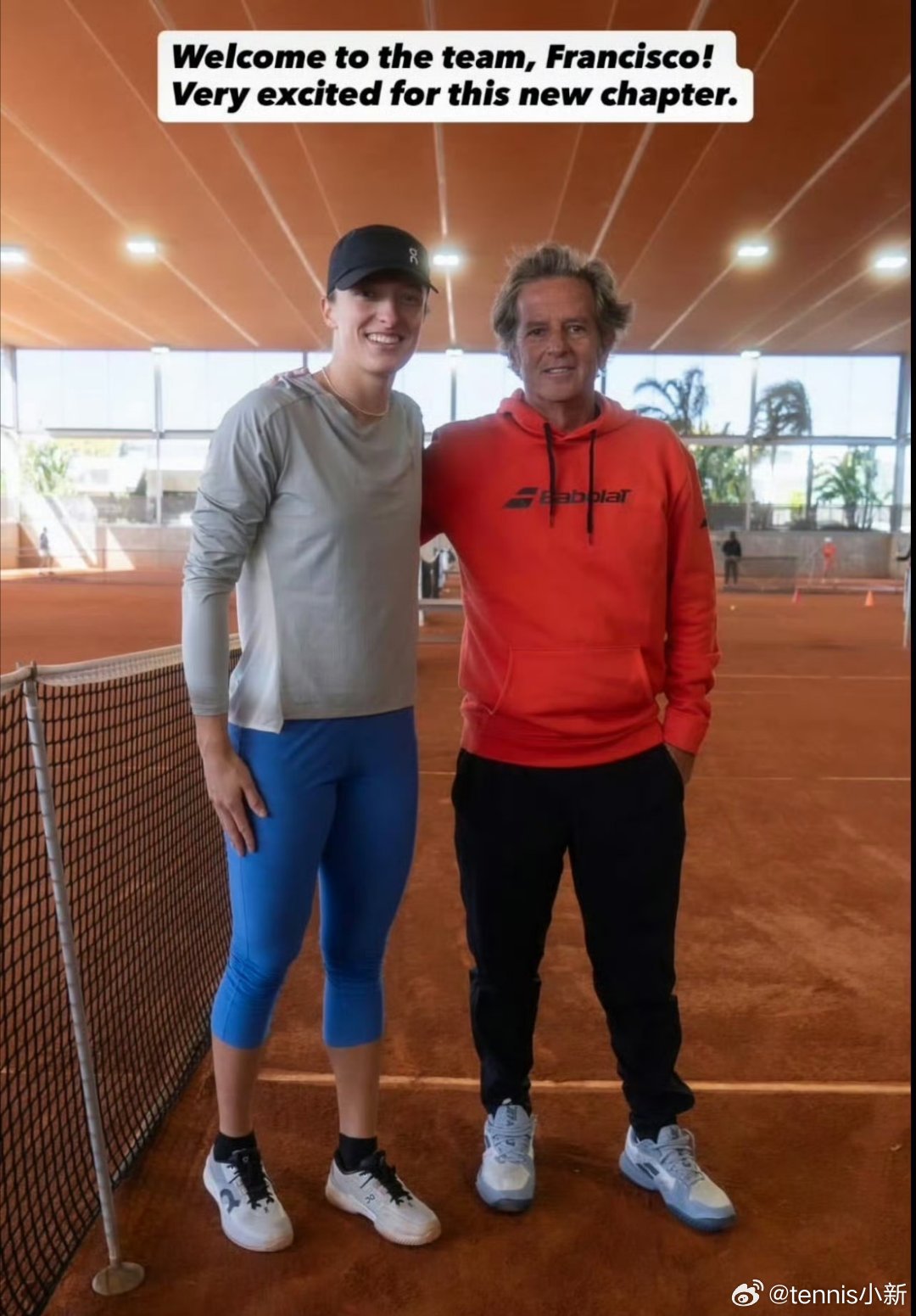 你意外吗斯瓦泰克官宣新教练：罗伊格斯瓦泰克官宣新教练红土撒野季