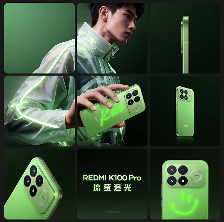 REDMI K100 Pro今天官方继续在微博上预热新卖点，这回端上来的是一款新