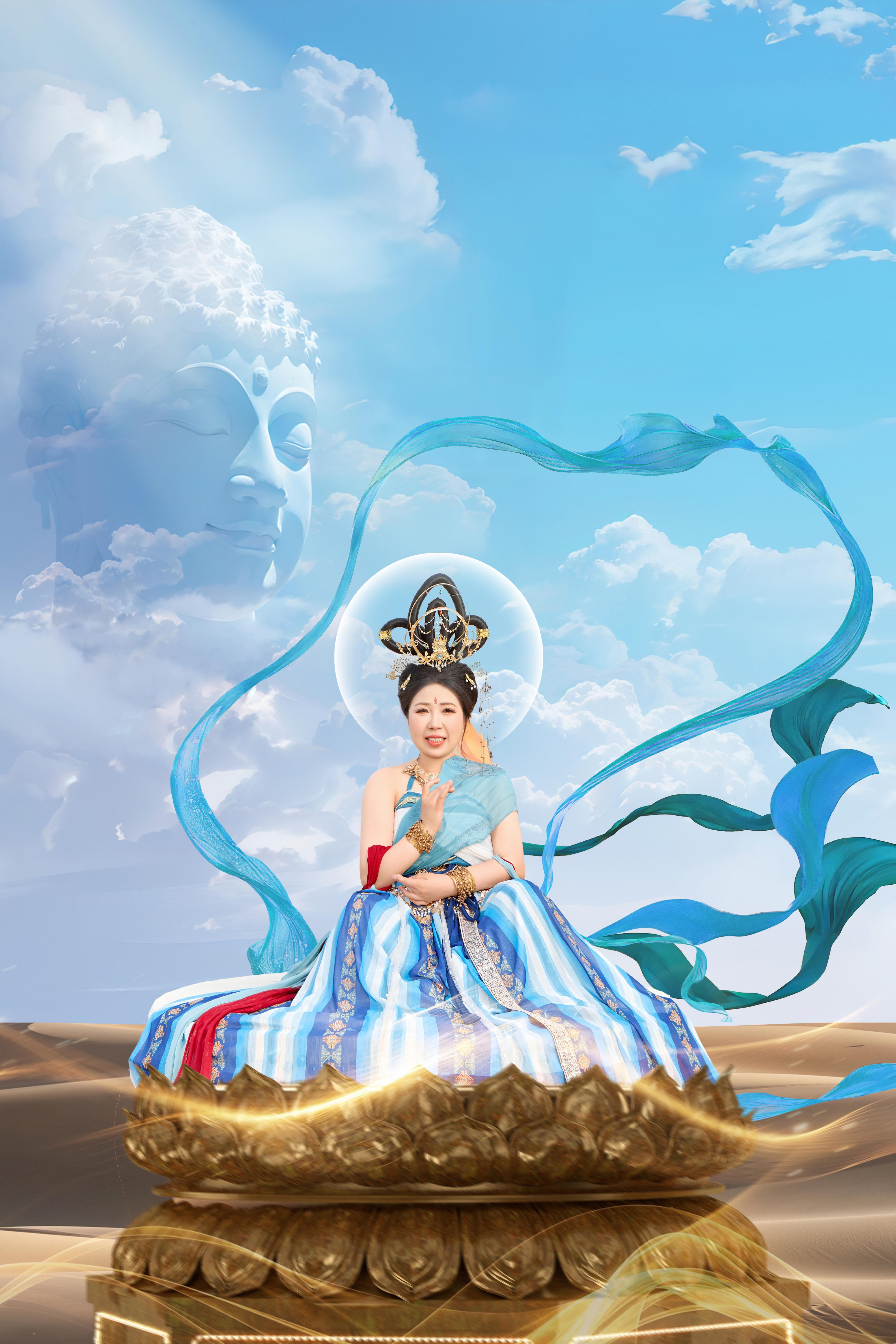 一眼万年的敦煌飞天，谁不爱呢 ❗。