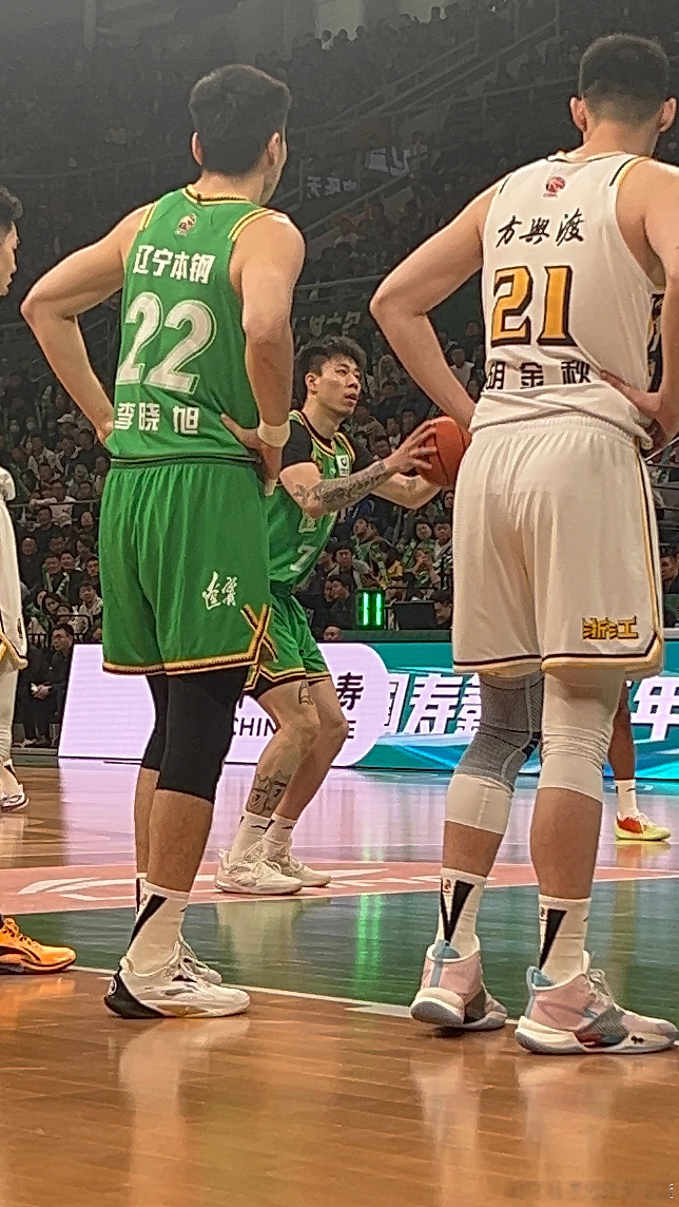 金金今天打得非常坚决！！！广厦男篮vs辽宁男篮cba季后赛cba第二现场 ​​​