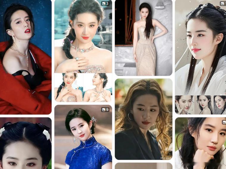 近期美妆品牌代言更迭，网传原本有望拿下芭比布朗代言的刘诗诗，最终该资源花落刘亦菲