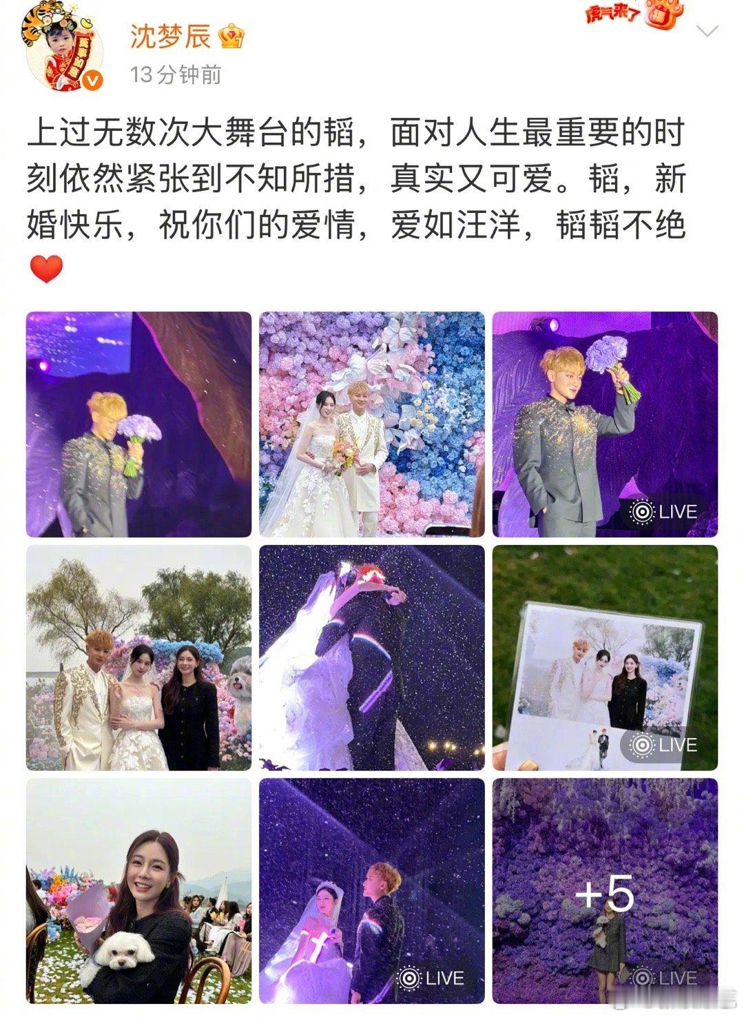 严浩翔 黄子韬婚礼主桌刘宇宁坐黄子韬婚礼主桌 黄子韬、婚礼，众多圈内好友现身。晒