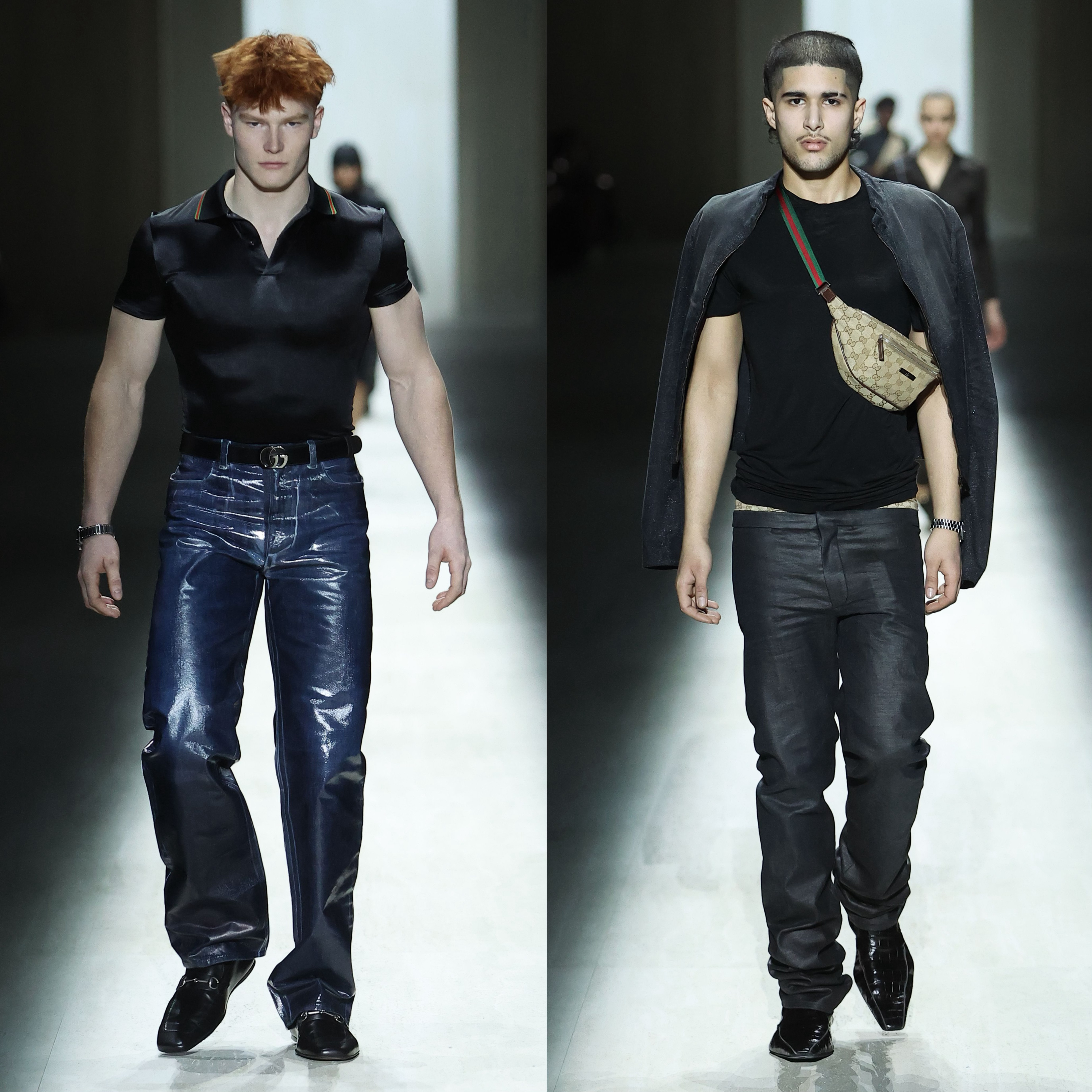 时装周Gucci大秀本季 Gucci Primavera 大秀 34 套男装 L