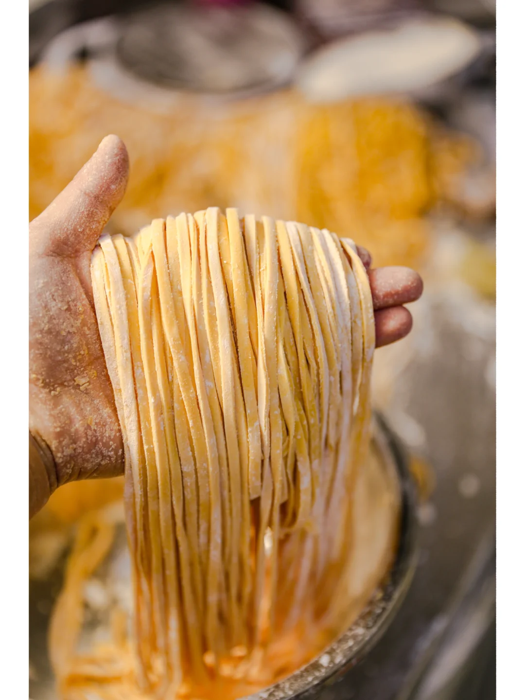 比例精准的南瓜面条，妈妈做了很多年的方法