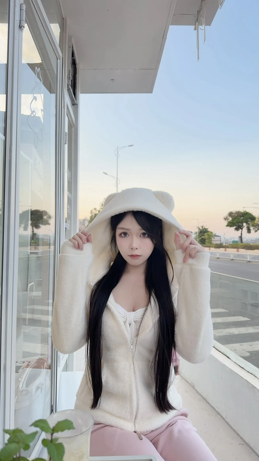 在惠州的冬天🐰🫧时常偶遇渐变色的天^ ^