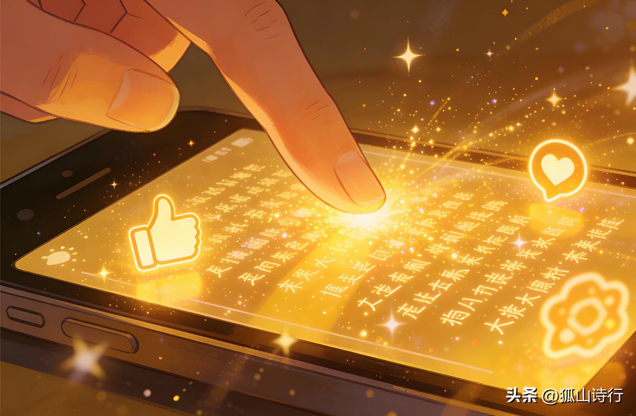 七绝·赞春  〔文｜狐山诗行〕

指尖点墨见星光，
一日温然意蕴长。
惜取文心珍