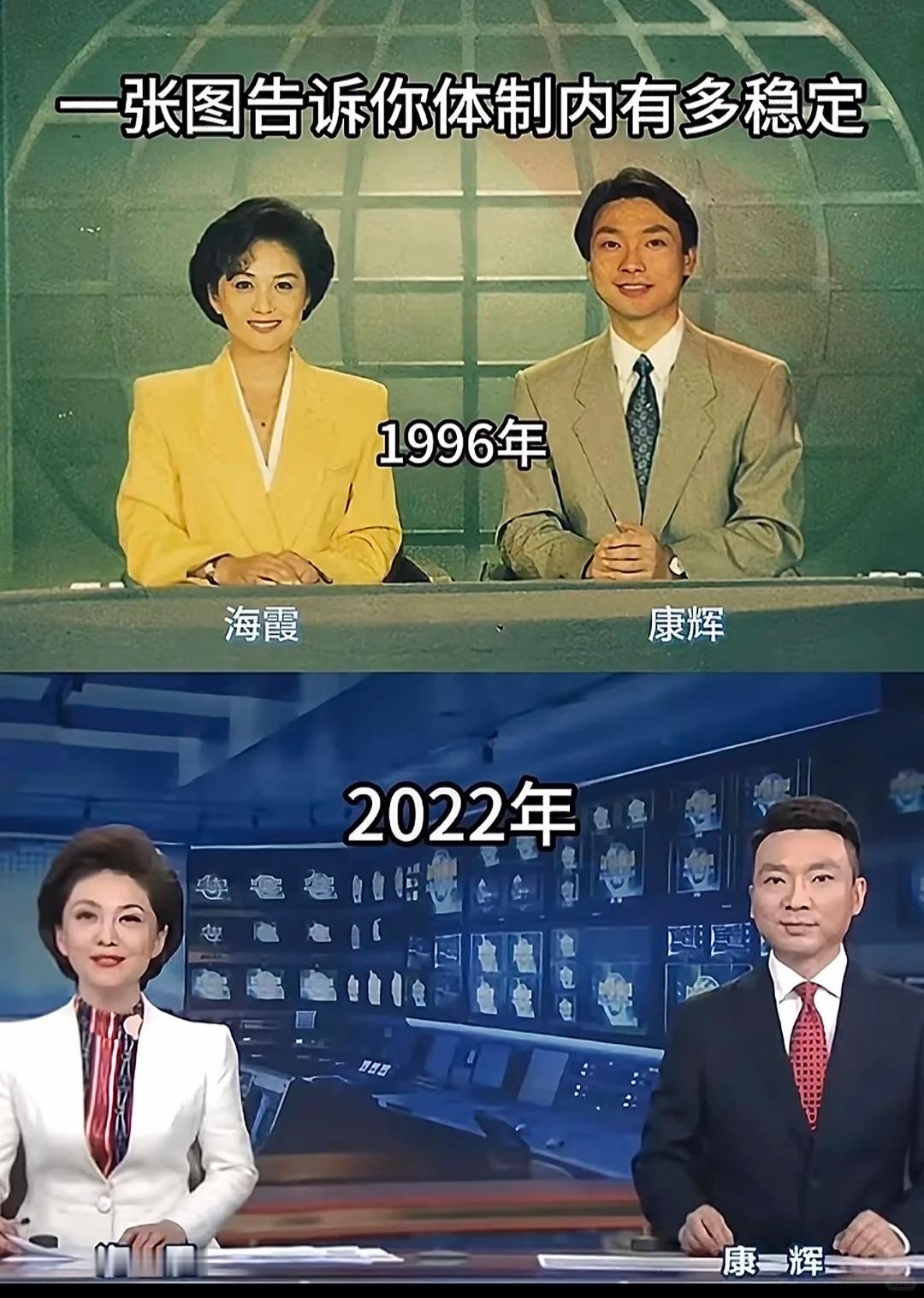一张图告诉你体制内有多稳定 