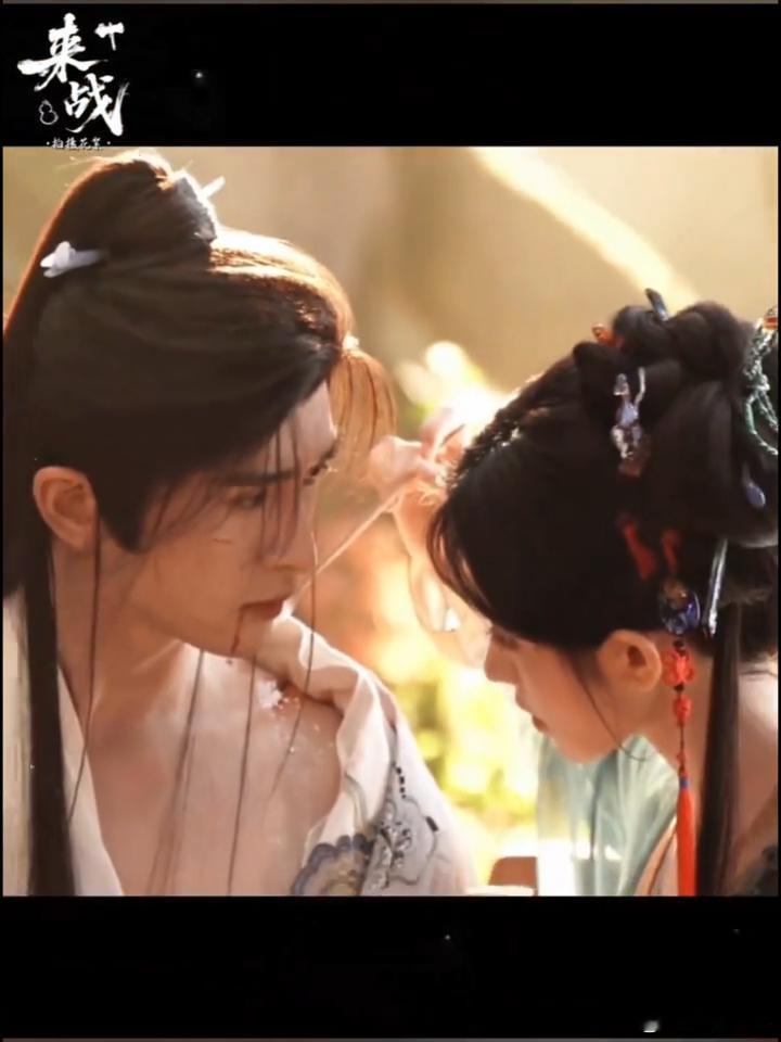 鞠婧祎张云龙来战520物料师徒趣味互动太好磕，脸上涂鸦专属阿黛手笔，来战质感超好