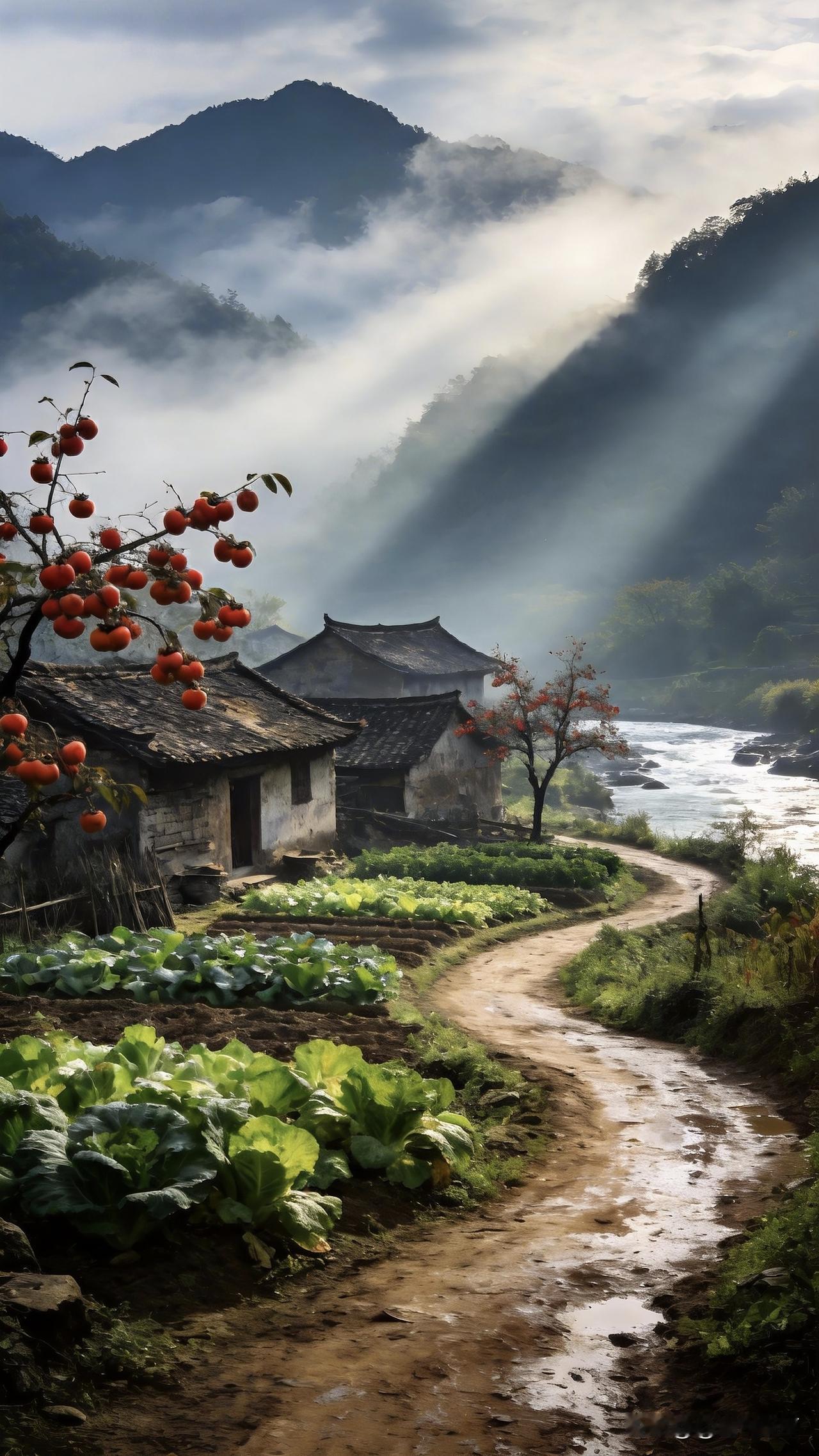 山村深处风景图片