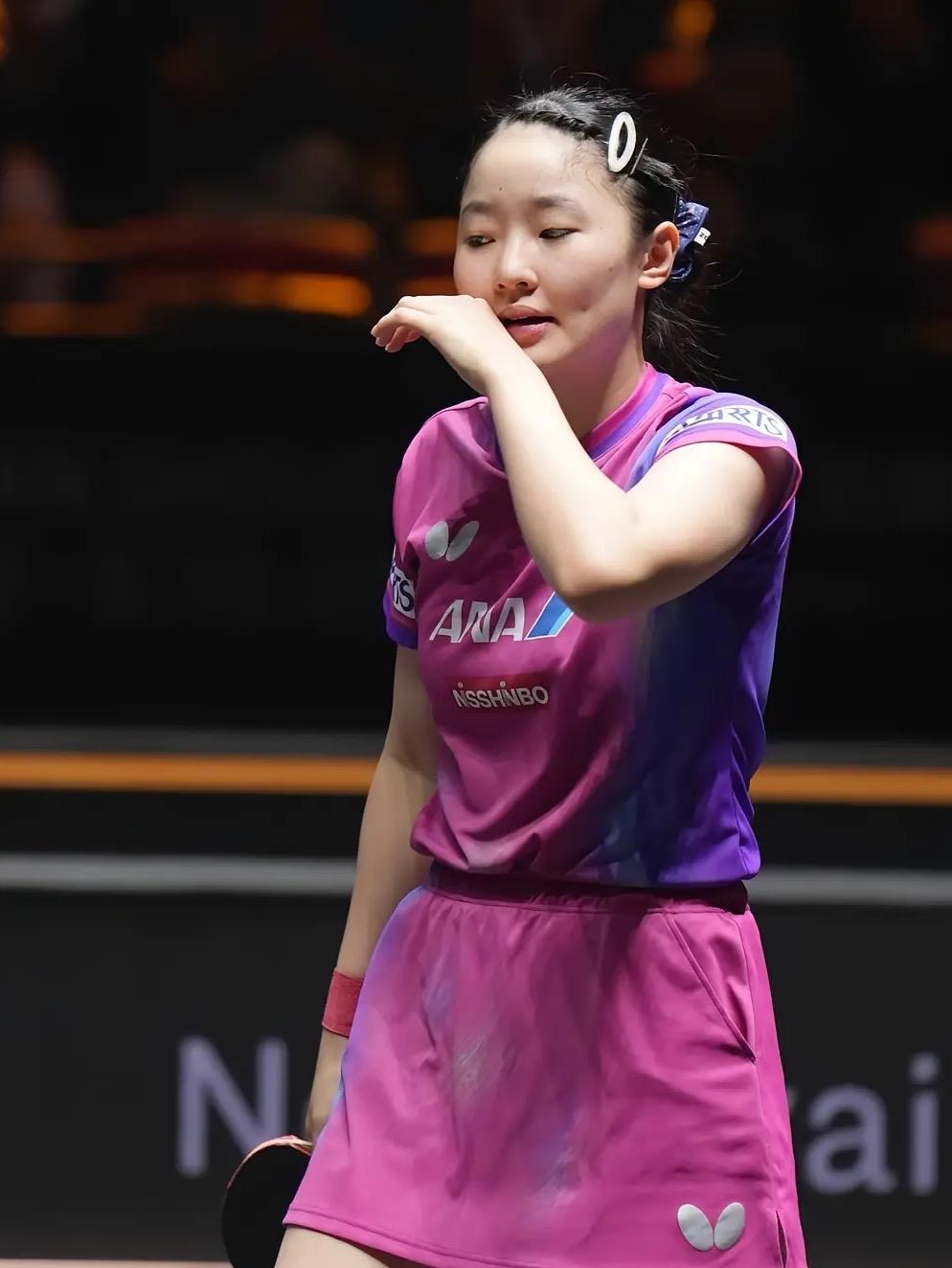 就这次伦敦世乒赛，张本美和这个小姑娘，7战全胜，22局只丢1局，你说吓人不吓人，