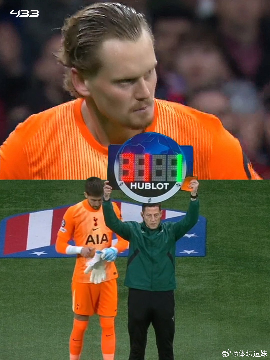 马竞5-2热刺！金斯基两送大礼、小蜘蛛2射1传、格列兹曼传射 